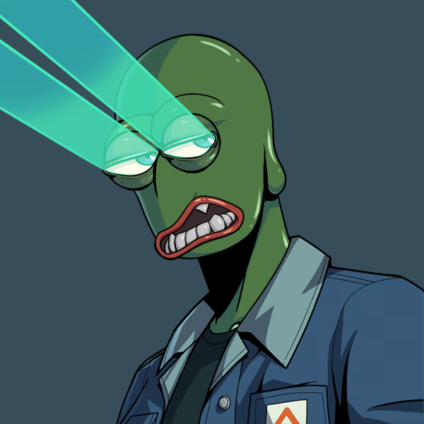 Oh damn were pumping @valhalla_pepe glad I swept a bunch yesterday the art is too good to fade.  I grabbed some grails for cheap, beam eyes are probably my favorite trait.  #Valpepe  I also grabbed some apes.  .001 is worth the gamble if the art is as good as the pepes then worth