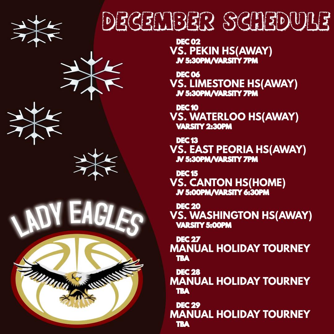 HeatherCassady4's tweet photo. Next up GBB Dunlap HS at Washington HS next Tuesday December 20th at 5pm. Be there 🏀🔥🙌🦅
#dothework #teamdunlap https://t.co/7BTXWyG9Wl