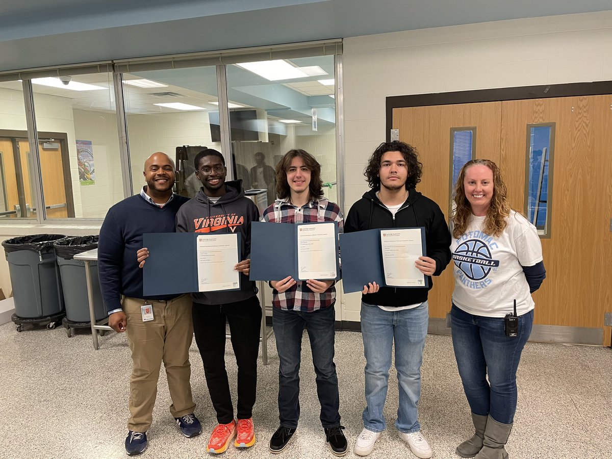 Congratulations to our AICE diploma recipients from ‘22 &amp; all of our AICE test takers who achieved mastery on the June exams! @PotomacPanther