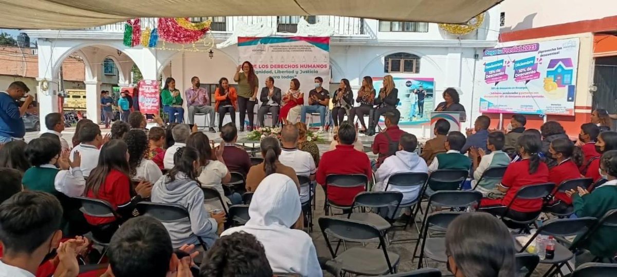 SG_Morelos's tweet photo. Trabaja @SG_Morelos de manera articulada con municipios en el respeto a los derechos humanos

Funcionarios de la dependencia estatal participaron en la conferencia denominada “Dignidad, Libertad y Justicia para todos” en Xochitepec

➡️ Leer más: https://t.co/sG2Bba0x8w https://t.co/gDyWhvwNxq