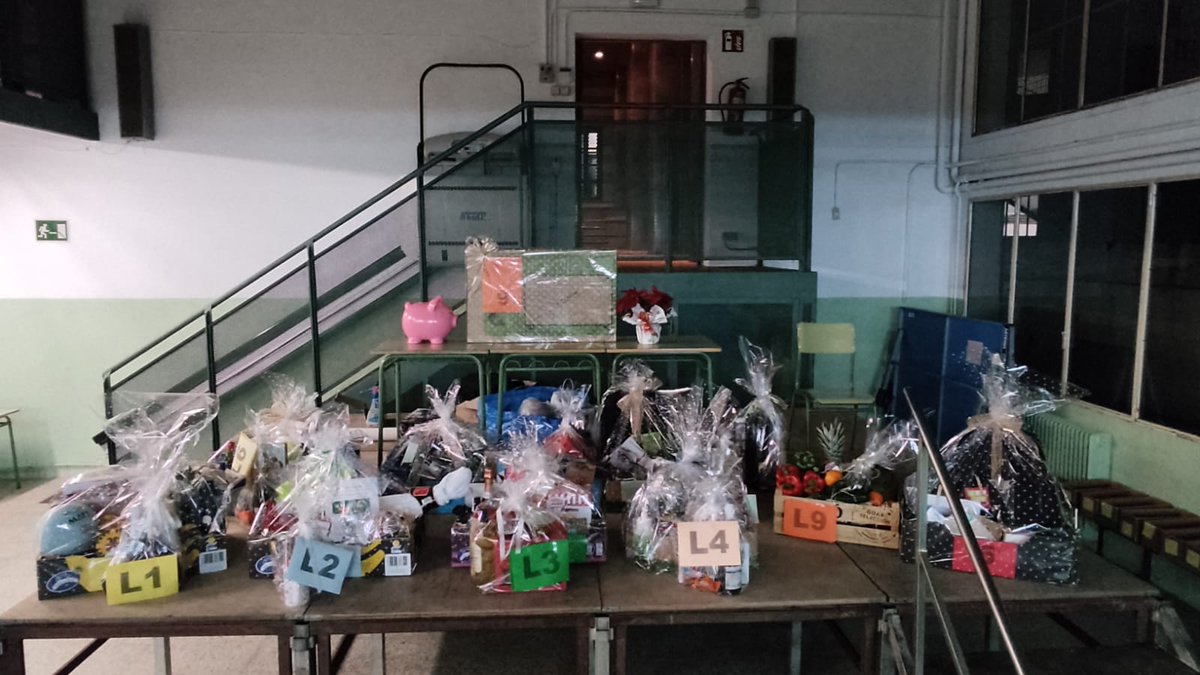 Tot a punt per a la quina de demà! Us hi esperem a tots!