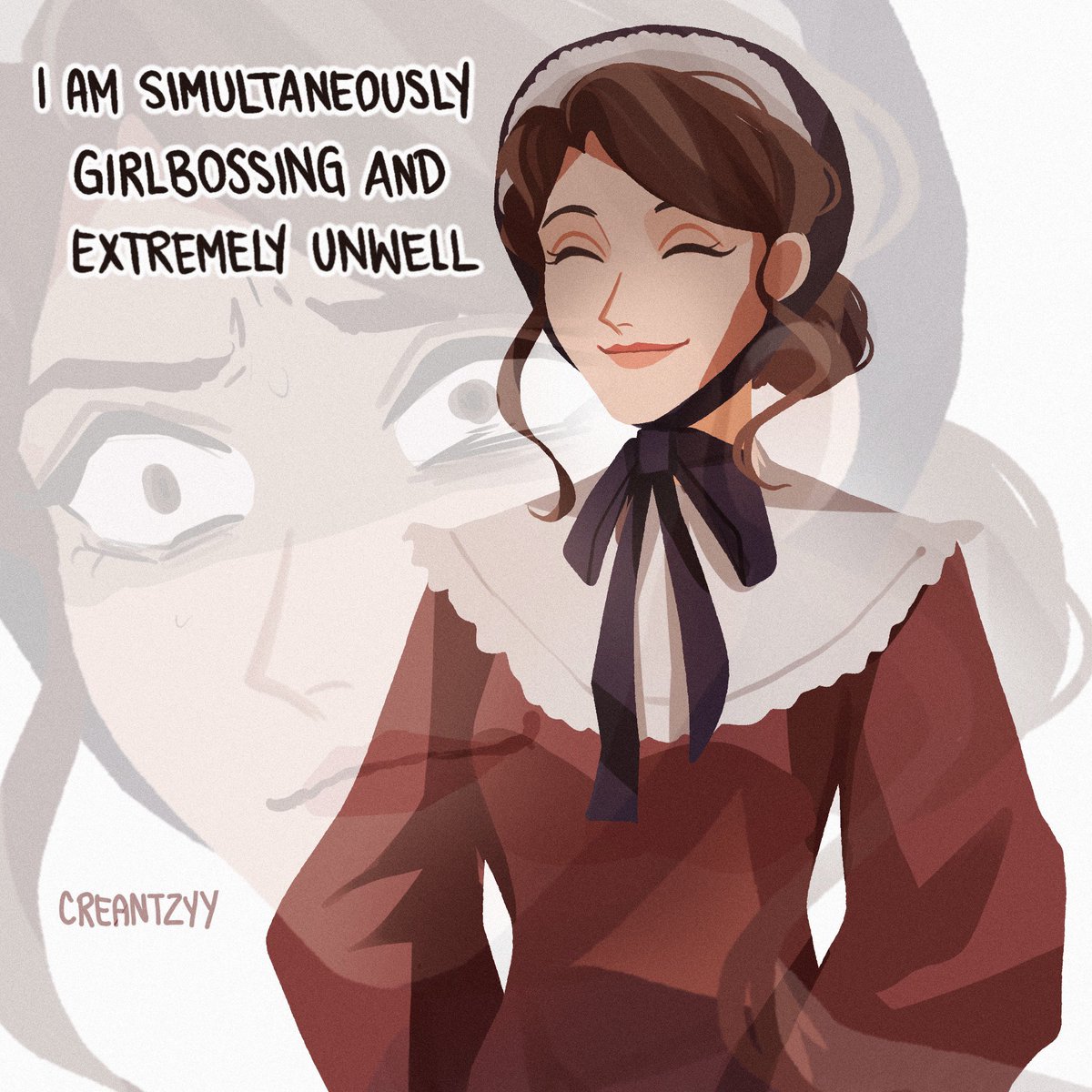 creantzy's tweet photo. Mansplain = Raskolnikov 
Malewife = Razumikhin 
Girlboss = Dunya
Change my mind #crimeandpunishment #преступлениеинаказание https://t.co/DXGFjADp8h