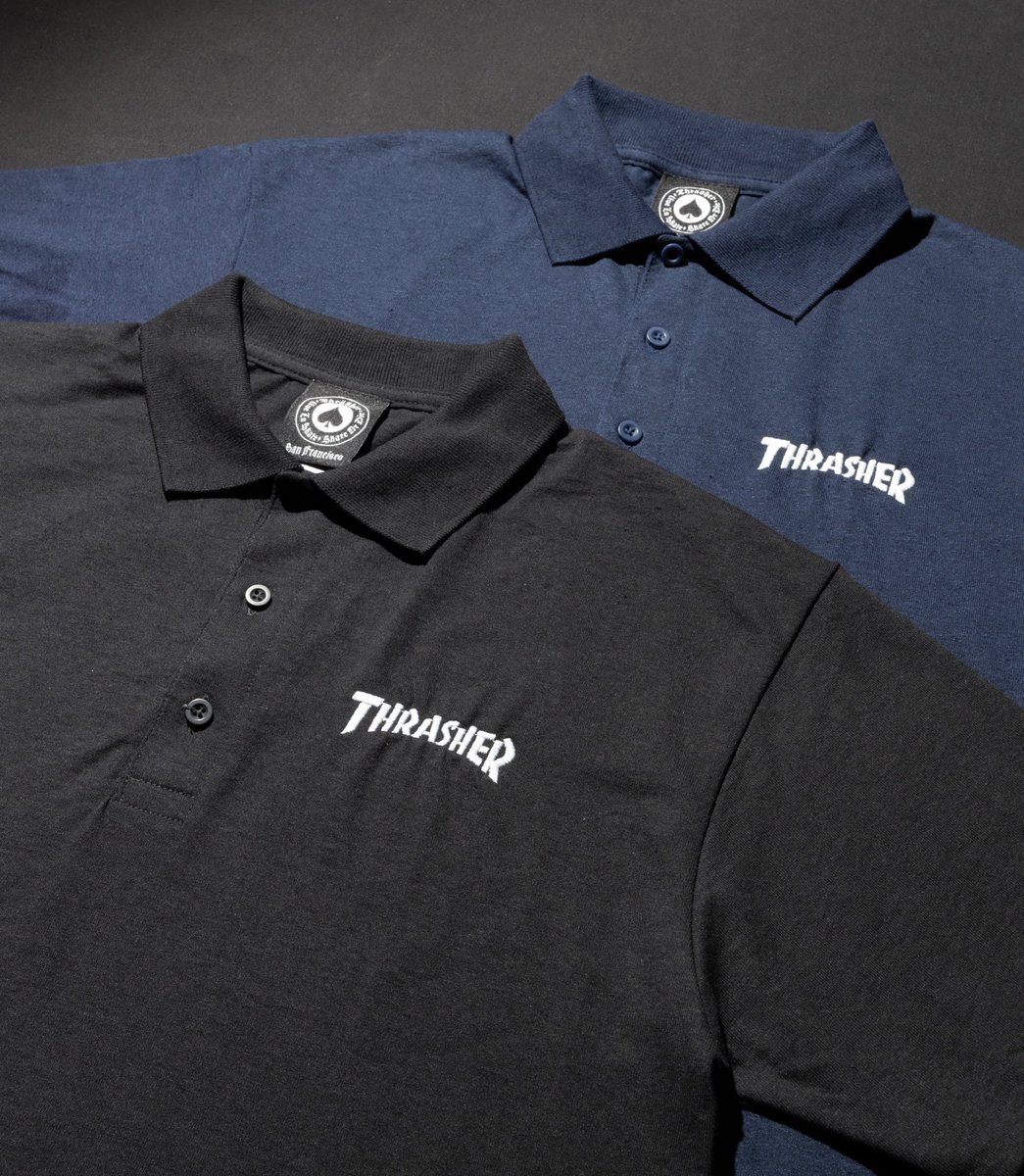 thrashermag's tweet photo. Restocked on polos 🐎 https://t.co/9PU722F7Cc
