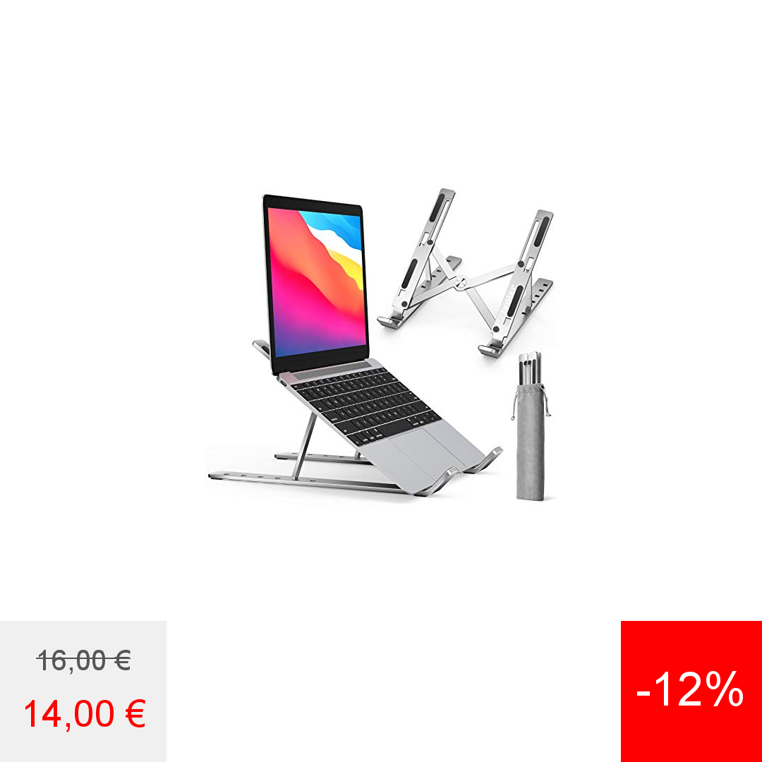 LeCoinDesPromos's tweet image. ▼▼▼ 14,32 € au lieu de 16,85 € ▼▼▼

amzn.to/3Qkx97X

ivoler Support Ordinateur Portable, Support PC Portable Pliable à Surélever 6 Angles Réglable, Antidérapant en Aluminium Ventilé Stand Compatible avec Laptop, Tablet –Argent

#ivoler