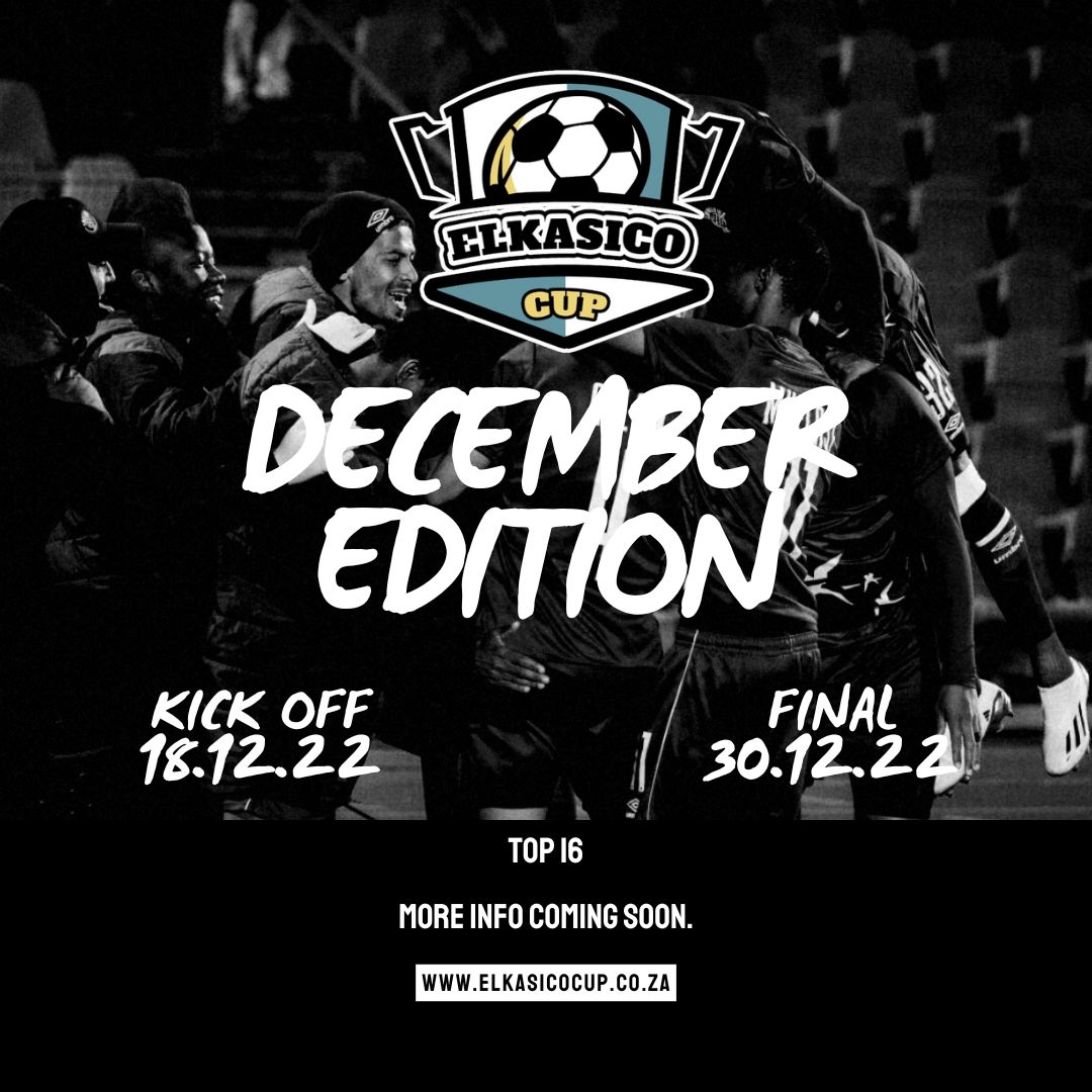 City_Ekurhuleni's tweet photo. For all you sporting fans the Ekasico Cup is playing out from 18 – 30 December at Vosloorus Stadium.
#CoESoGood #CoESummer https://t.co/OTF6FlJsRm