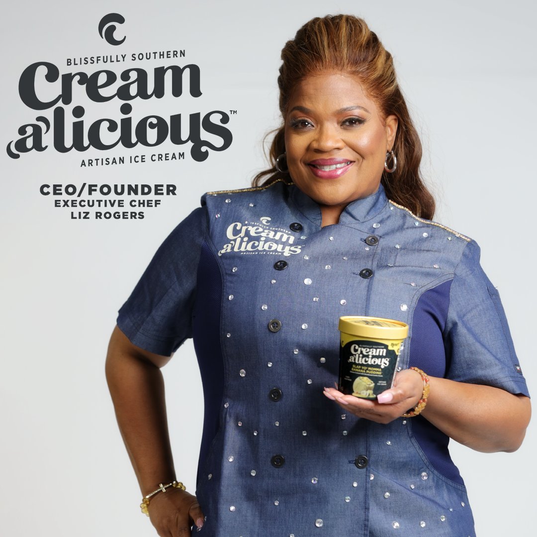 socreamalicious's tweet photo. My name is Executive Chef Liz Rogers, and I am the owner and founder of Creamalicious. I knocked on many grocery store doors, with my mother encouraging me never to give up.  I can now say that Creamalicious in 2.9k stores nationwide. https://t.co/n72wvZpi7R