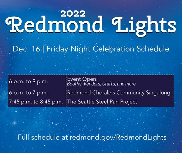 Go_Redmond's tweet photo. Stroll around Redmond's Downtown Park for the last Friday Night Celebration! https://t.co/obNF0zP8jh