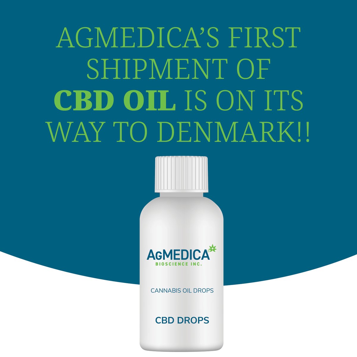 AgMedicaBio's tweet photo. AgMedica's first shipment of CBD oil is on its way to Denmark!! Thank you to our team for all of their hard work ensuring this shipment was sent out successfully.

AgMedica is EU GMP certified for cannabis extracts and dried flower.

#AgMedica #CBDoil #Denmark #EUGMP https://t.co/ycuaiQkHH7