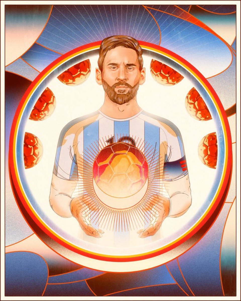 Skill, athleticism, focus, and vision are cool and all, but if Messi wins the Cup, it is because <a href="/victormosquerar/">Victor Mosquera</a> added his art to the equation. Don’t let anyone tell you differently.

Let’s go Argentina 🇦🇷