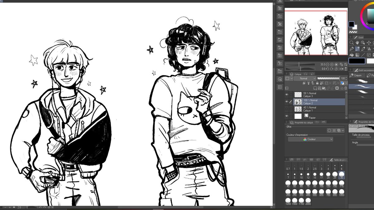 modern byler but they're characters from a coming of age series 