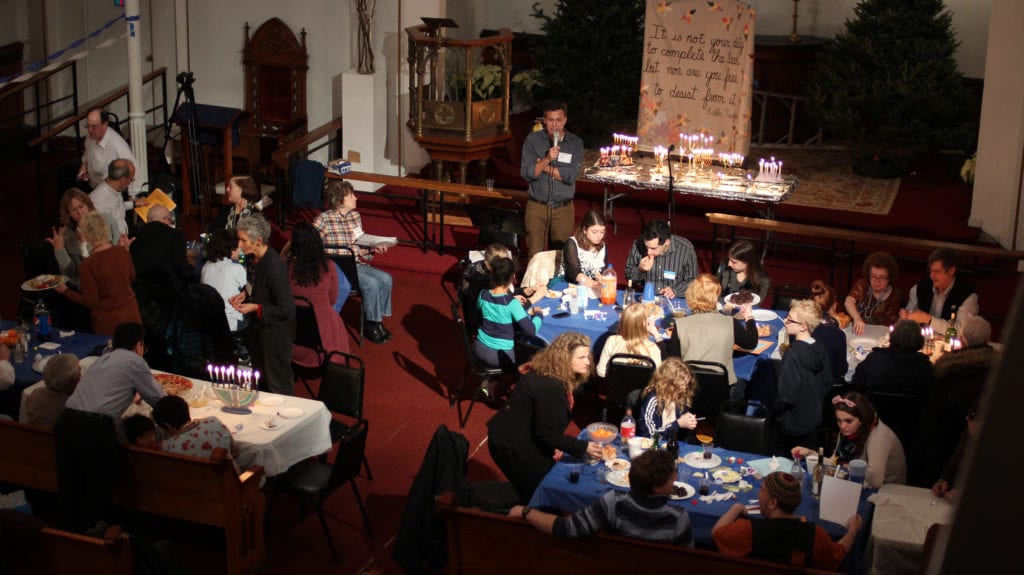 Humanisticjew's tweet photo. For each night of Chanukah, we'll be sharing a different reason to contribute to TCC this year. Here's reason #2: This year TCC hosted over 200 community events, classes, and celebrations. Every contribution counts. Contribute at https://t.co/XXoXoTohZP https://t.co/hirDkt1aJP