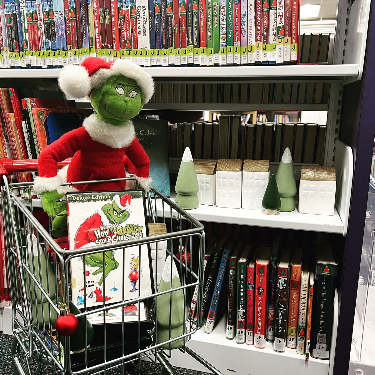 ALERT: Suspicious green individual spotted in the Children’s Room.