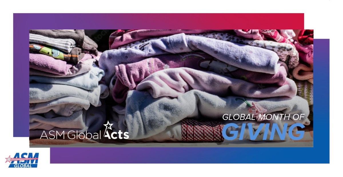 For ASM Global Month of Giving, our team gave back in a big way! This was an incredible opportunity for our team members to come together for the greater good of our community. We partnered with The Road Home by hosting a donation drive. #ASMGlobalActs #Imaginetheimpact