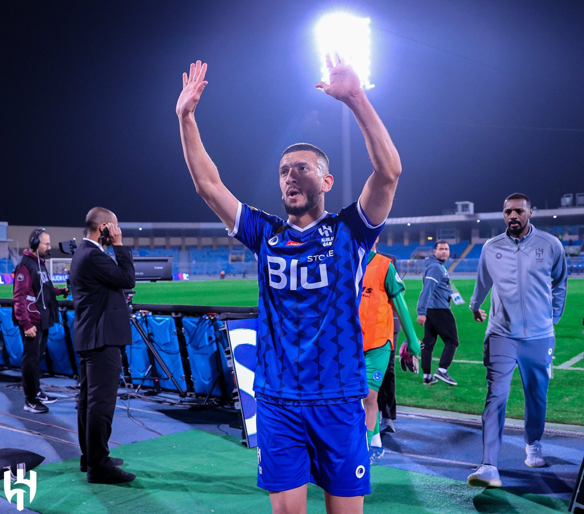 الحمد لله على الفوز 💙🤍

شكرًا على حضوركم ودعمكم؛ أنتم سندنا ووقودنا يا زعماء، وألف مبروك 💪