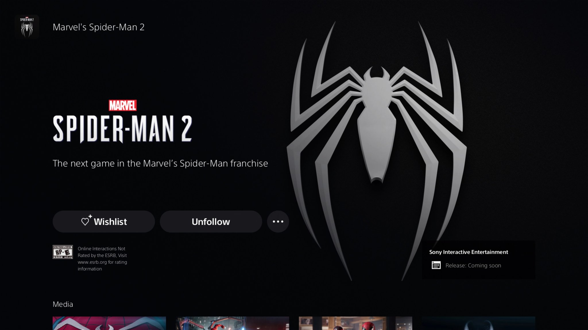 Ps4 spiderman ps store deals