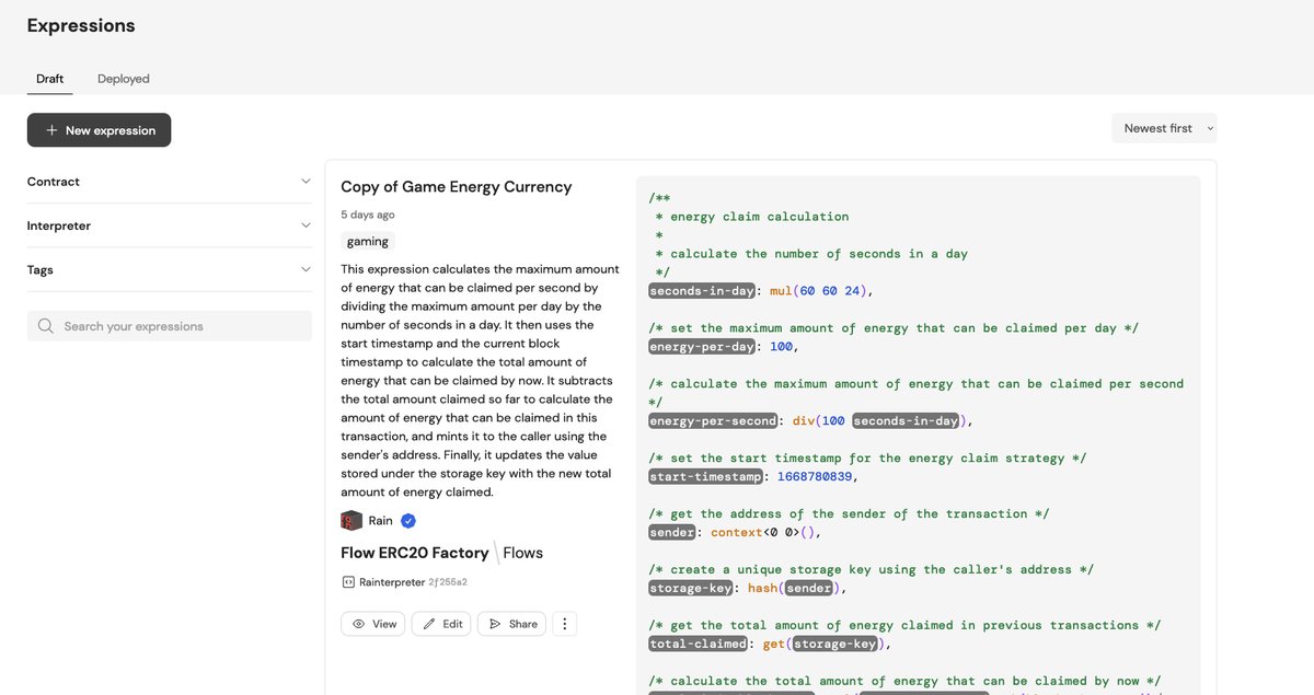 Getting ready for the first external group to test #Rain Studio - Become a #web3dev in minutes - Extend #smartcontracts infinitely with expressions - Build decentralised businesses with contracts that adapt to commercial needs - Upgrade without admin keys