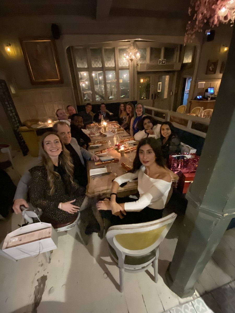 QueueEMEA's tweet photo. Holiday Hours here at @QueueAssoc_UK!!
We are joined by our Managing Director, @goldstein_jeff and Director of Operations, #RayGnall from @QueueAssociates and our #EMEA Director, #ChiaraJames and the #QueueEMEA team and friends!
#holidayparty #london #mspartner https://t.co/fxe0LZn3VV