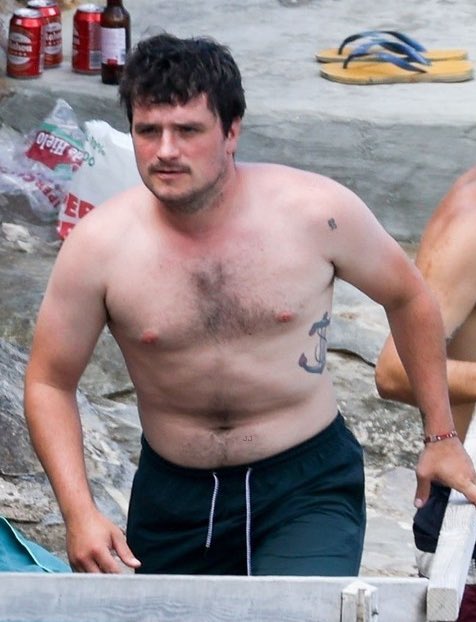 Josh Hutcherson Shirtless 2022