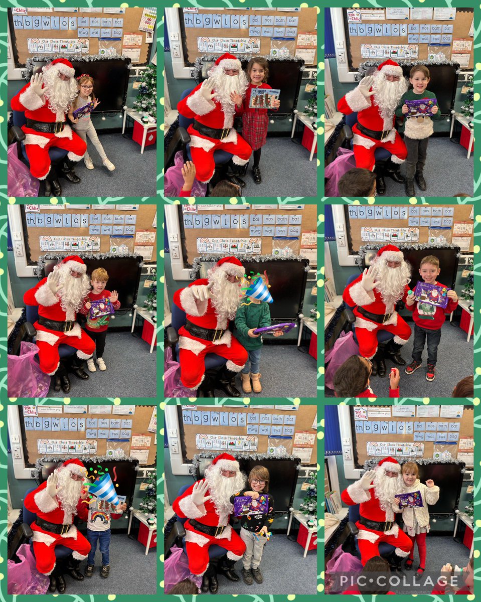portmeadp's tweet photo. Year 1 loved their special visitor today! Diolch Santa for our lovely gift #pmdpy1 #pmdpthanks 🎅🏼🎄🎁❤️ https://t.co/RIO9mRVsQx