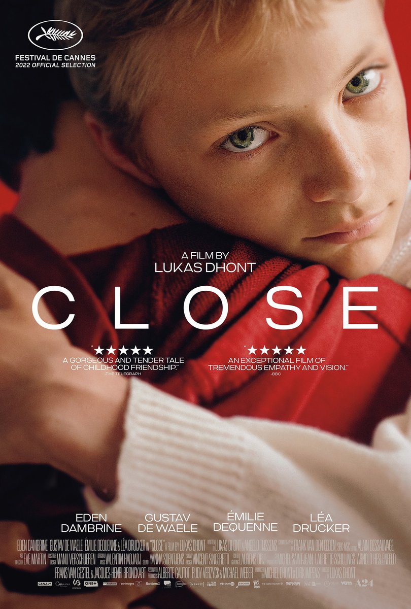_AbyssGamer's tweet photo. Just finished watching this movie and it absolutely shattered my soul into pieces. This shows how the human being can be cruel, even at young age, and that school can be one of worst stages on someone's life. Truly a masterpiece with amazing performances. #CloseA24 #CloseMovie https://t.co/nTaT50yTSM