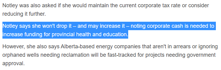 So wait... Notley wants to fund health and education spending with tax hikes that have already proven to lead to LESS revenue.

This is what happens when you spend your time in Opposition trolling instead of developing sound policies.

#ableg #abpoli