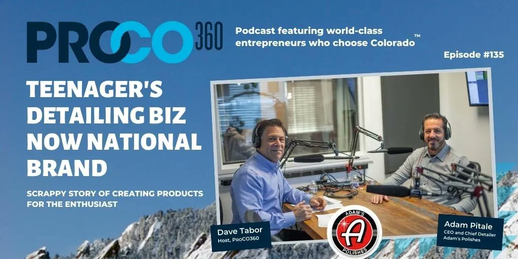 "I WAS HIRING KIDS OLDER THAN ME SO THEY COULD DRIVE ME AROUND TO DO DETAILING."
Adam Pitale, Founder &amp; Chief Detailer, <a href="/AdamsPolishes/">Adams Polishes</a> 

Listen now to hear all about the start of this business, how it turned into a huge success and more- buff.ly/3W2y13u
 #businesspodcast