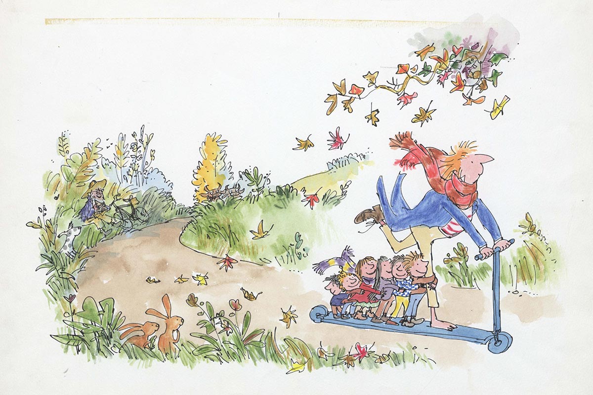 Happy birthday Sir Quentin Blake 