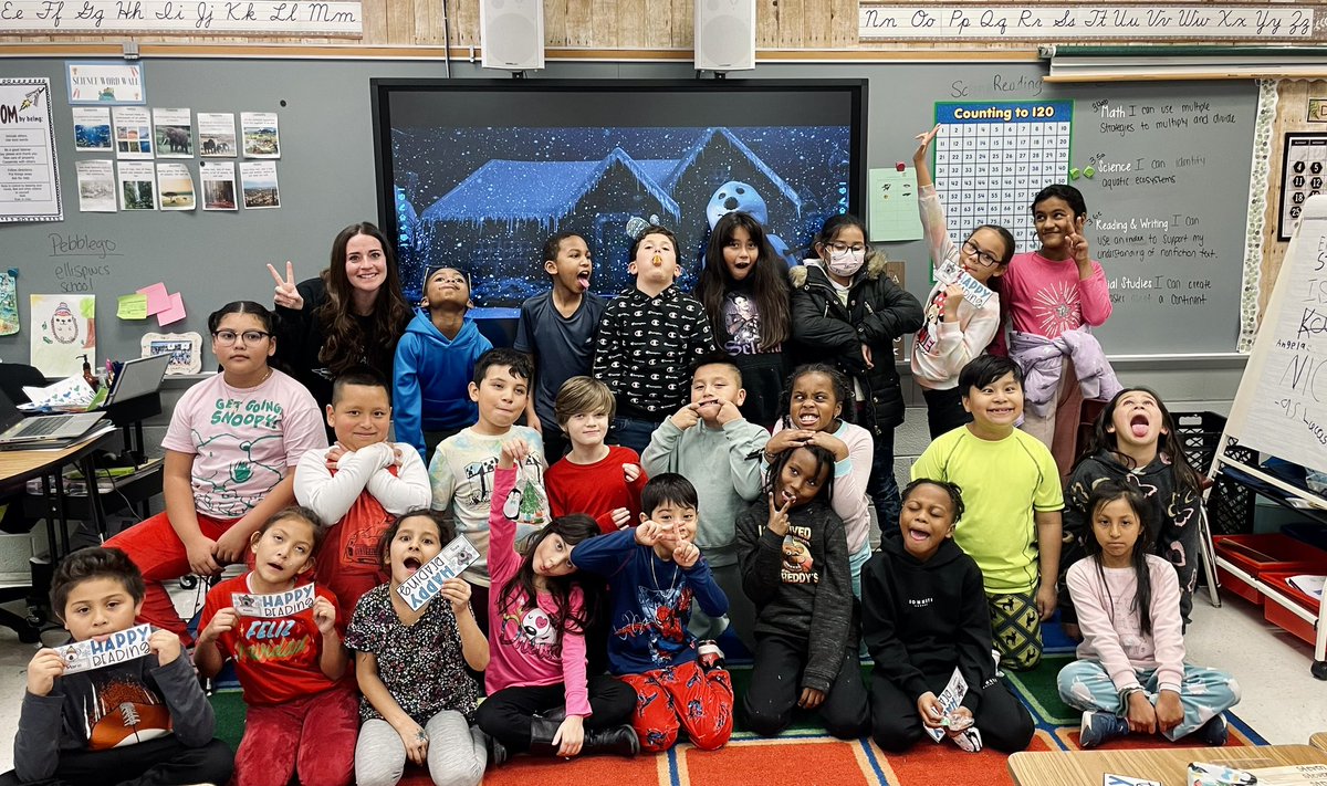 Happy Holidays from Room 201! We hope everyone has a great winter break ❄️ ⛄️ See ya in 2 weeks! <a href="/EllisSoars/">Ellis Explorers</a>
