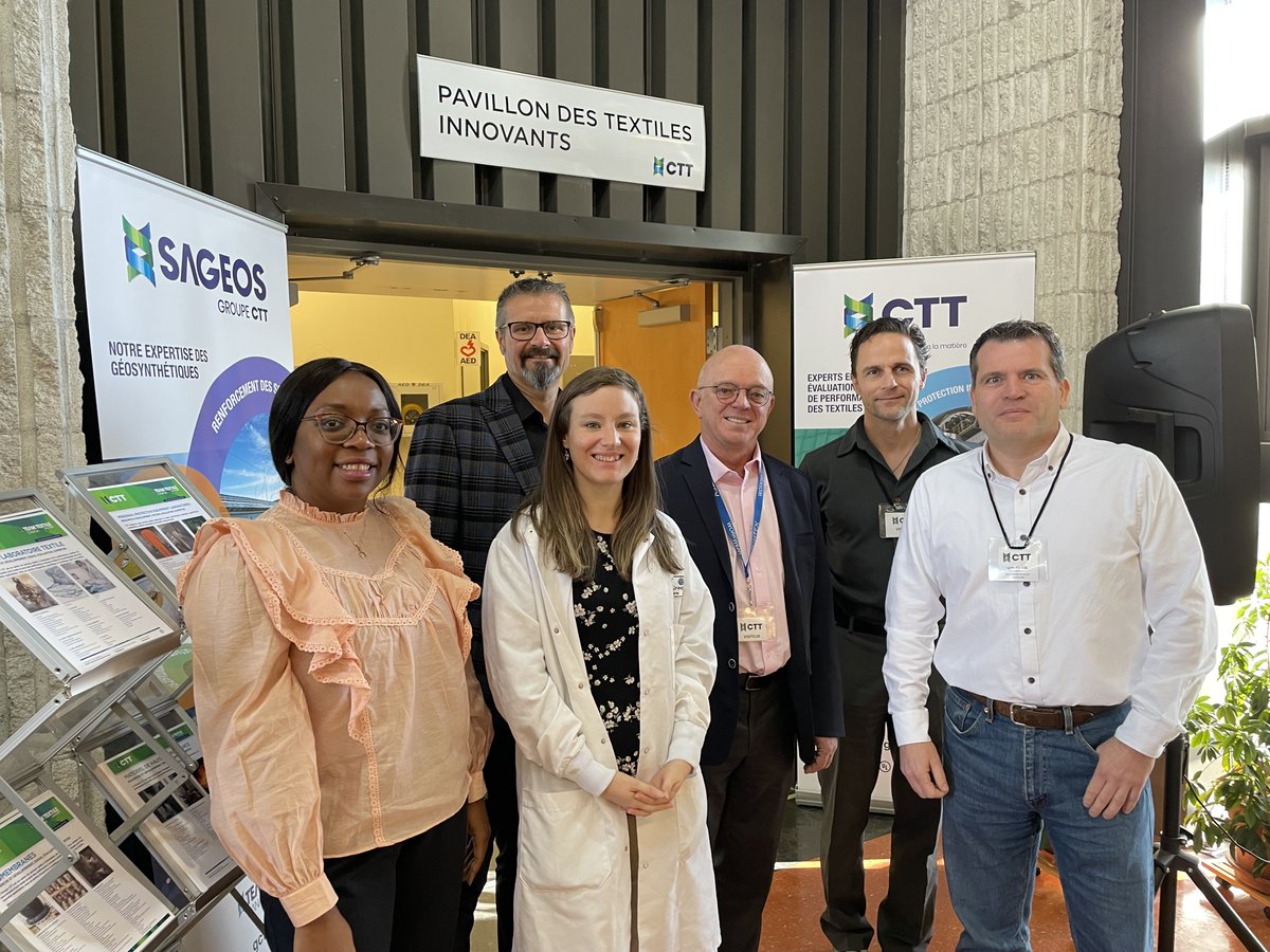 GroupeCTTGroup's tweet photo. « Programme d'accompagnement pour les Textiles 3D - secteurs aéronautique &amp; transport » du PARI CNRC. Visite de nos capacités de réalisation et d'Avancement de projet pour les techno : Filature, Tressage, Tissage, TFP et autres. 
Secteur: préformes pour matériaux composites aéro https://t.co/8NUCePHsHU