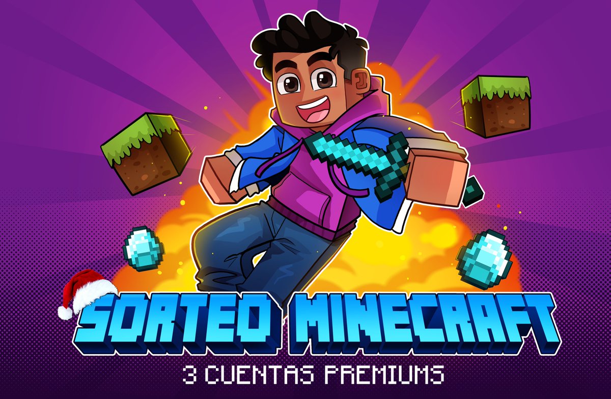 🎄SORTEO DE CUENTAS PREMIUMS DE MINECRAFT🎄
Para participar:
-Entrar a mi Discord
-Dar RT 
En el Discord se anunciarán los ganadores.💜

Habrá 3 ganadores
🥇Cuenta premium + skin personalizada
🥈Cuenta premium + Capa Optifine
🥉Cuenta premium

discord.gg/HdFxKKJaGZ