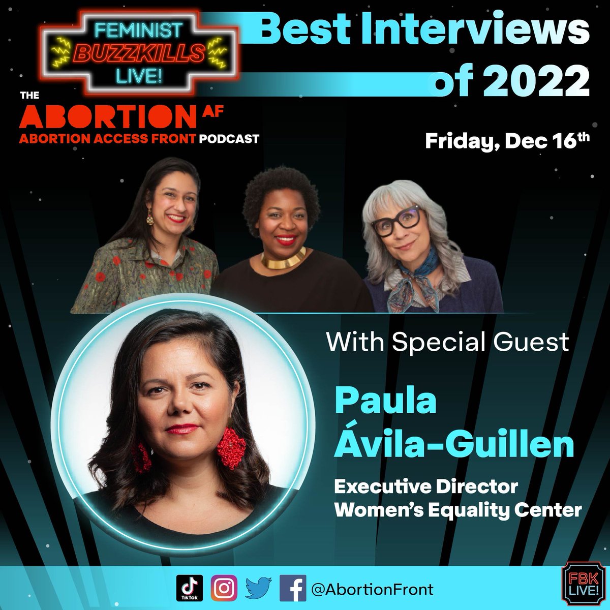 Thank you @AbortionFront!! If you have not listened the interview yet, you can do it now!!!