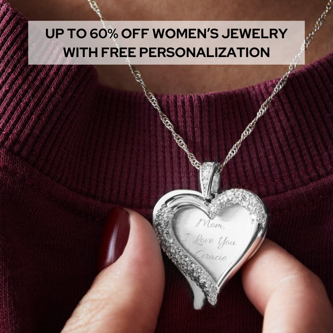 The #mom in your life would love our Brushed Heart #Necklace with a note on how much you love them or her children’s names. This is the last weekend to order with FREE economy shipping and receive in time for #Christmas (orders over $99 ship free). cstu.io/f8f590