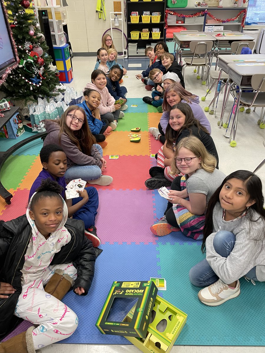A little Christmas fun in the classroom with snacks  Throw Throw Avocado!! We also loved I’m a Little Crabby. Thank you <a href="/Tryazon/">Tryazon</a> and <a href="/gameofkittens/">Exploding Kittens</a> for the opportunity to have a fun filled afternoon. We played for over an hour. #tryazon #Imalittlecrabby #ExplodingKittens