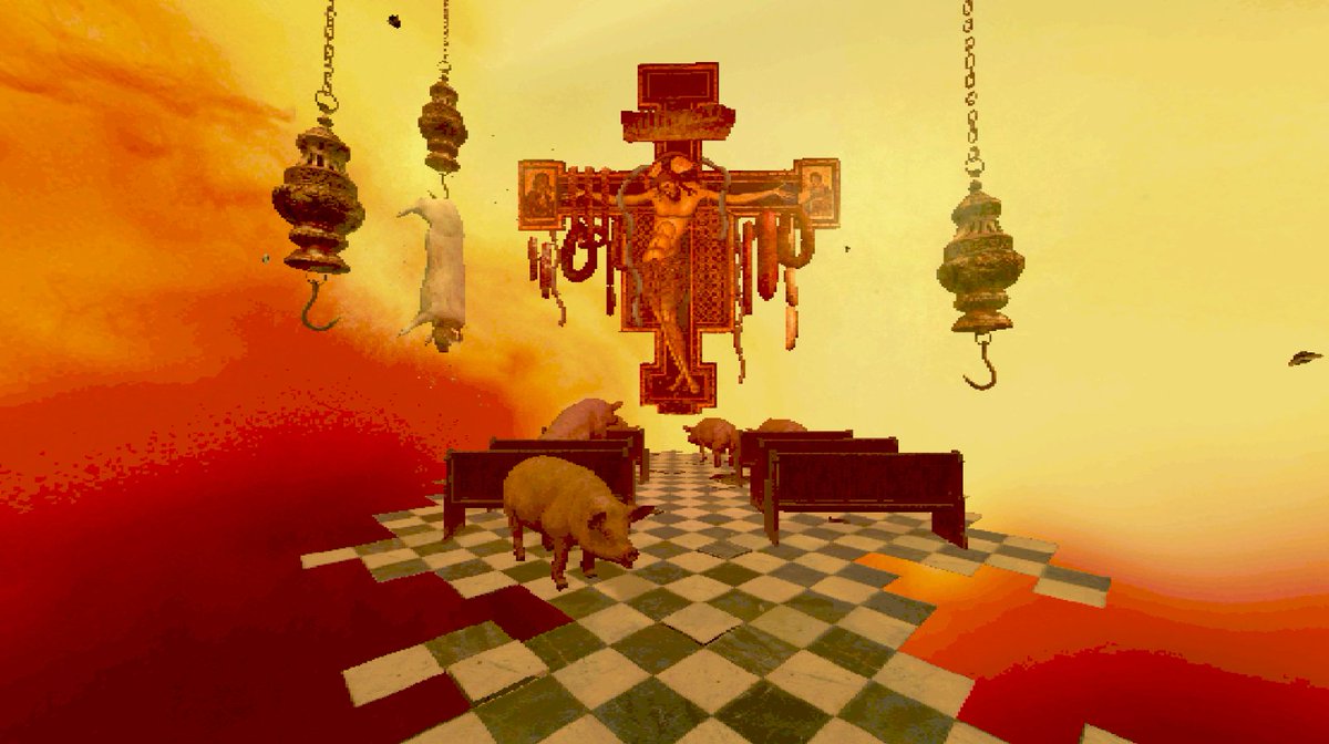 Haram. a short walking sim inspired by the photography of Andres Serrano, is now available on itch.io for free at stef-pinto.itch.io.
