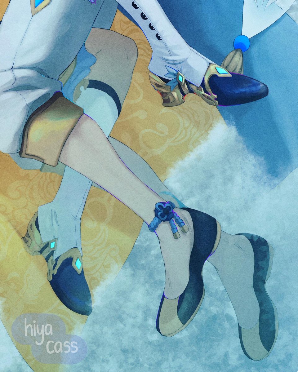 「Some face and feet close ups 」|cass ✨のイラスト