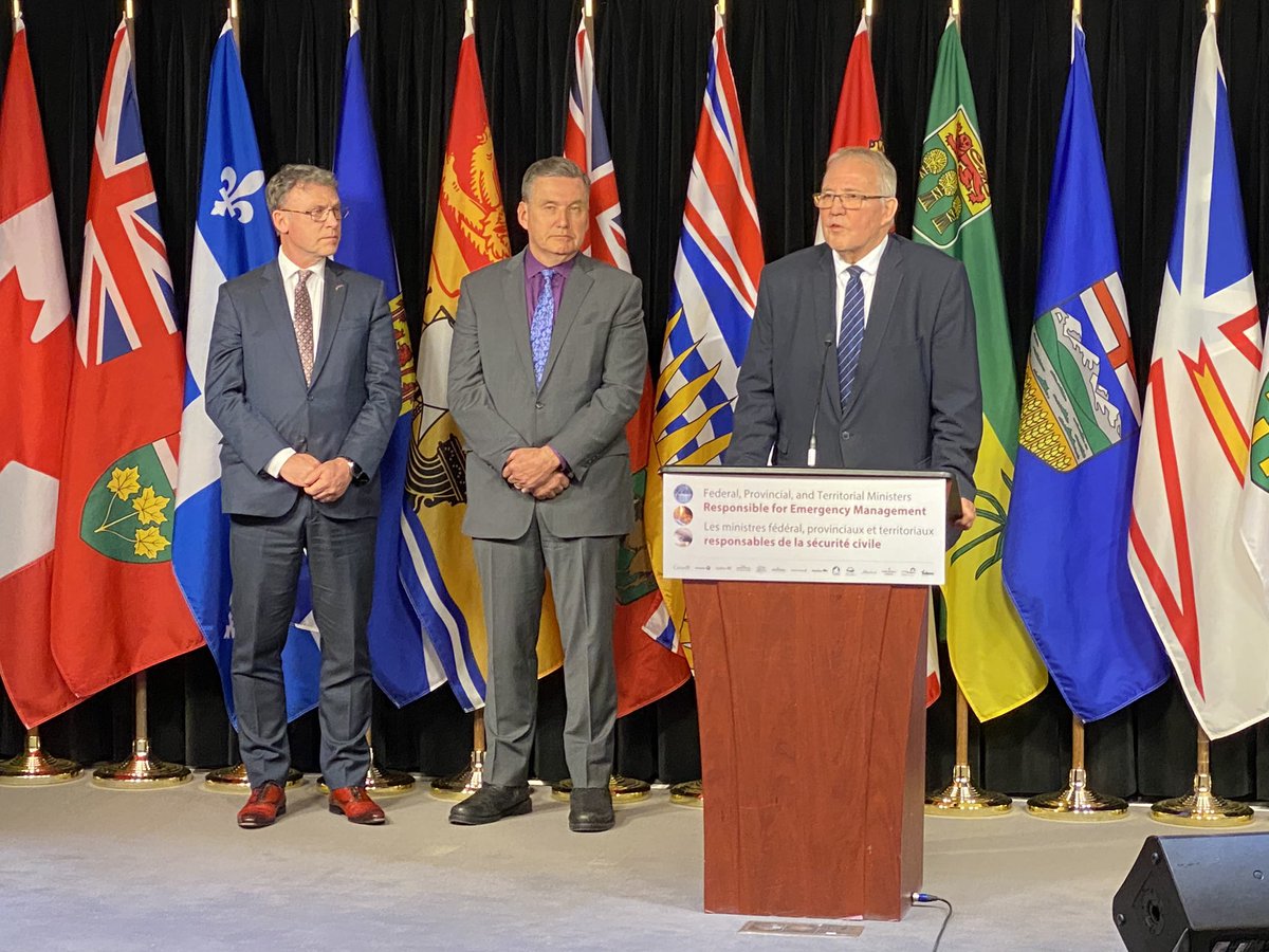 MinPiwniuk's tweet photo. Last day of the FPT for Ministers Responsible for Emergency Management in Ottawa. I had some productive conversations and collaborations in discussing key priorities for advancing future mitigation strategies for Manitoba and across Canada.
#mpoli #manitoba #emergencymanagement https://t.co/lSjs5nrJLw