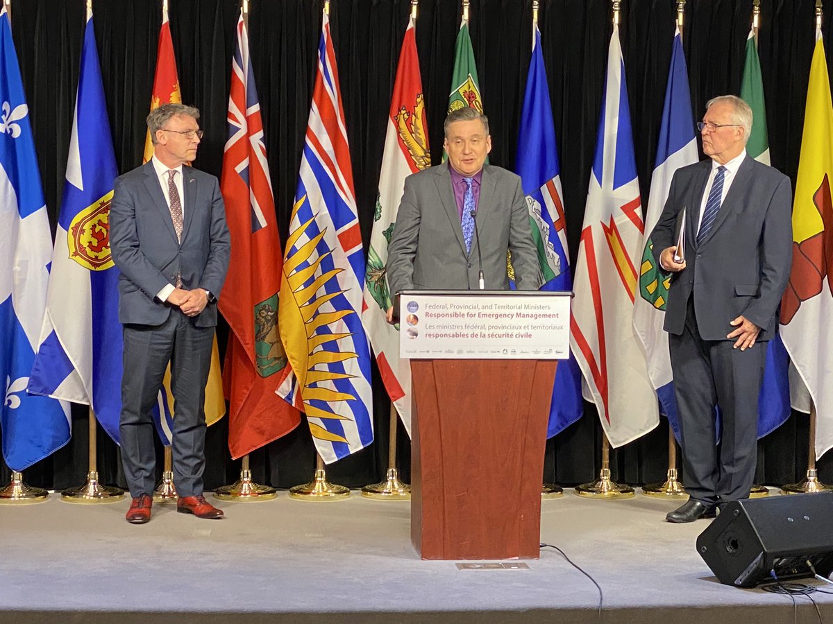 MinPiwniuk's tweet photo. Last day of the FPT for Ministers Responsible for Emergency Management in Ottawa. I had some productive conversations and collaborations in discussing key priorities for advancing future mitigation strategies for Manitoba and across Canada.
#mpoli #manitoba #emergencymanagement https://t.co/lSjs5nrJLw