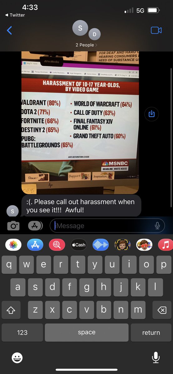 Mom says to stop harassing people in valorant please