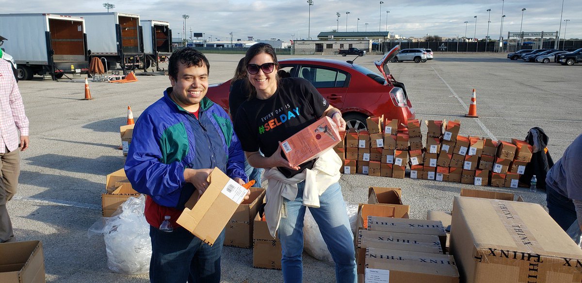 NISDWholeChild's tweet photo. We can’t think of a better way to end week than serving our community! Thank you @TXDIAPERBANK for your partnership in bringing much needed supplies to families. https://t.co/oWl0vbjeK9