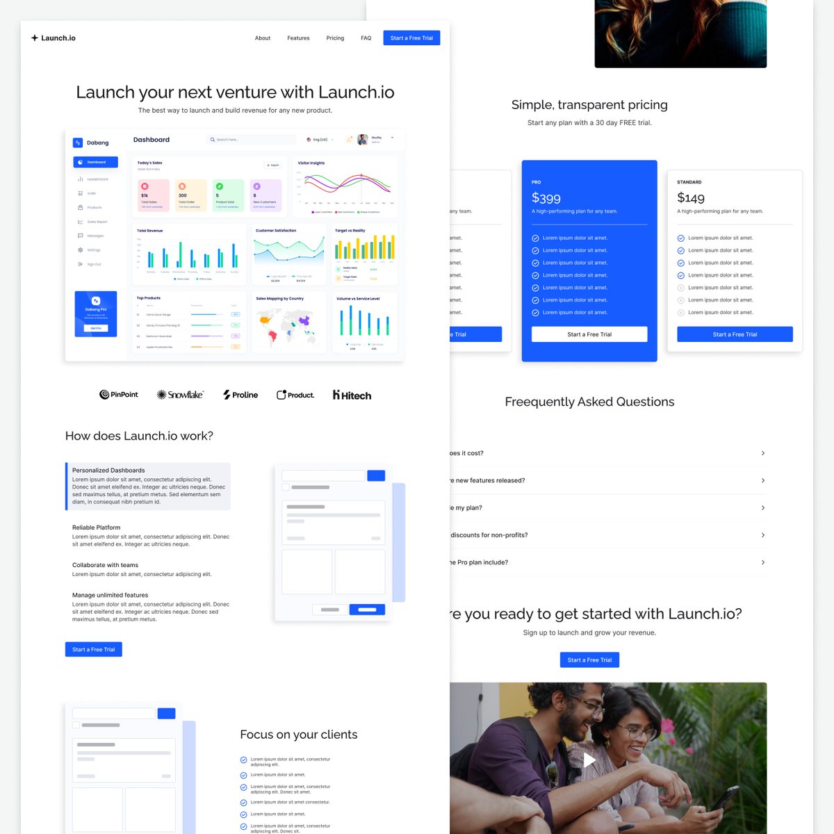SparkDotDesign's tweet photo. 🚨 Just launched! 🚨 Our Launchio Webflow template, a one-page landing page for startups to launch a new website quickly, is now available for purchase in the Webflow template marketplace! 🚀 https://t.co/b7ht92dBFJ 

#webflow #webflowtemplate #websitetemplate #webdesign #startup https://t.co/gEYDPnyEOL
