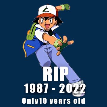 pokemonart7's tweet photo. Look how they massacred my boy! He was only 10! #ripash https://t.co/lw3HOxKrF2