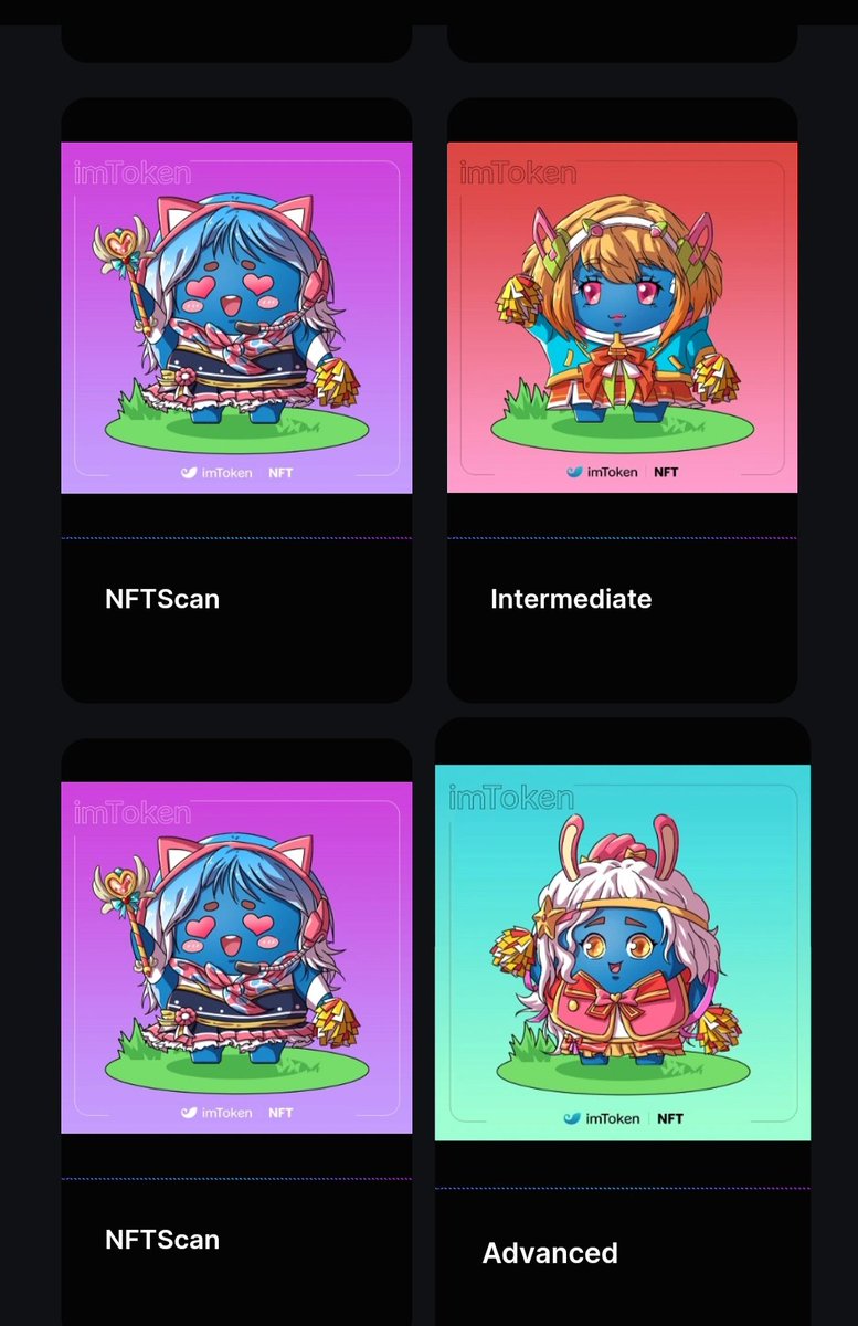 #imToken <a href="/imTokenOfficial/">imToken</a>

My cute Bulu Cheerleaders Series #NFTs earned from imToken Learn and Earn 7 campaign dedicated to #NFT #Galxe #OpenSea #NFTscan #HashkeyDID

Let’s Hayya Hayya for the 2022 FIFA World Cup!
#FIFA #WorldCup2022