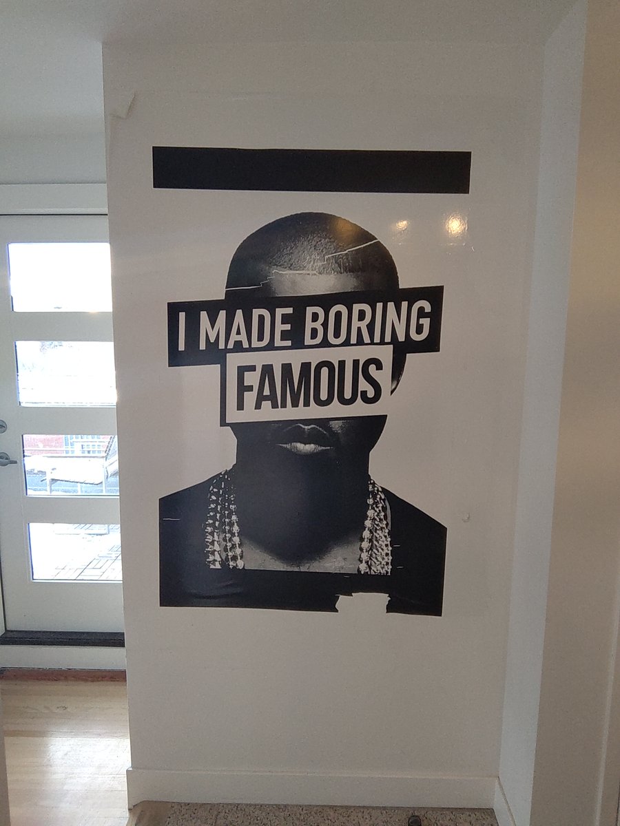 SimpleSimpleAds's tweet image. We&apos;re officially taking this down today. It&apos;s been in our lobby for 4-5 years, after we found the street art on a bus shelter. But, it can no longer be tolerated. We want more positivity and inclusiveness. New work coming soon!