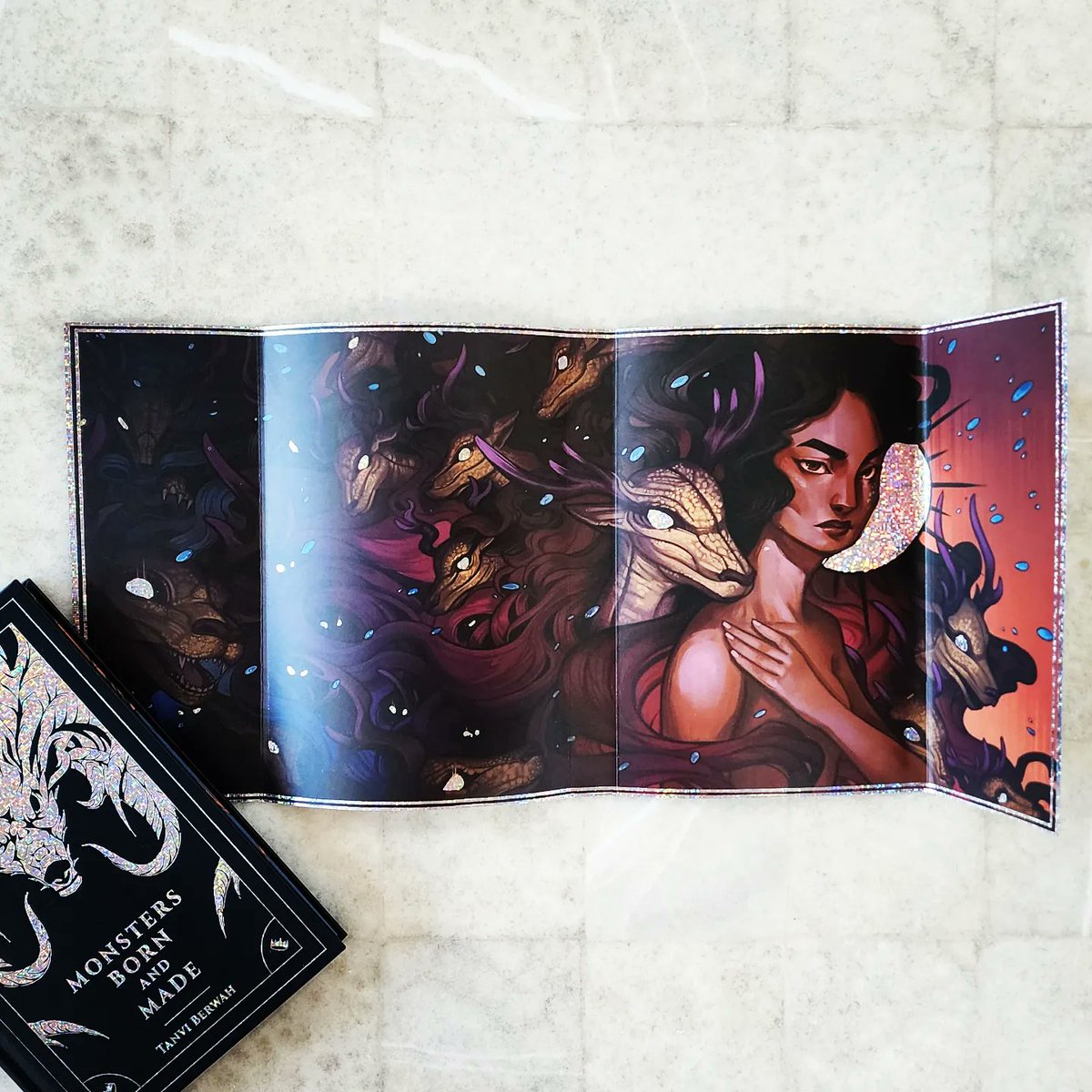 Have you seen The Bookish Box Edition of Monster's Born and Made. Well, look now because it's gorgoeus 😍.

What's your favorite customization for a book? For me, it's the foiled cover ❤️

#hardcover #newedition #bookishbox #books #booksishboxseptember