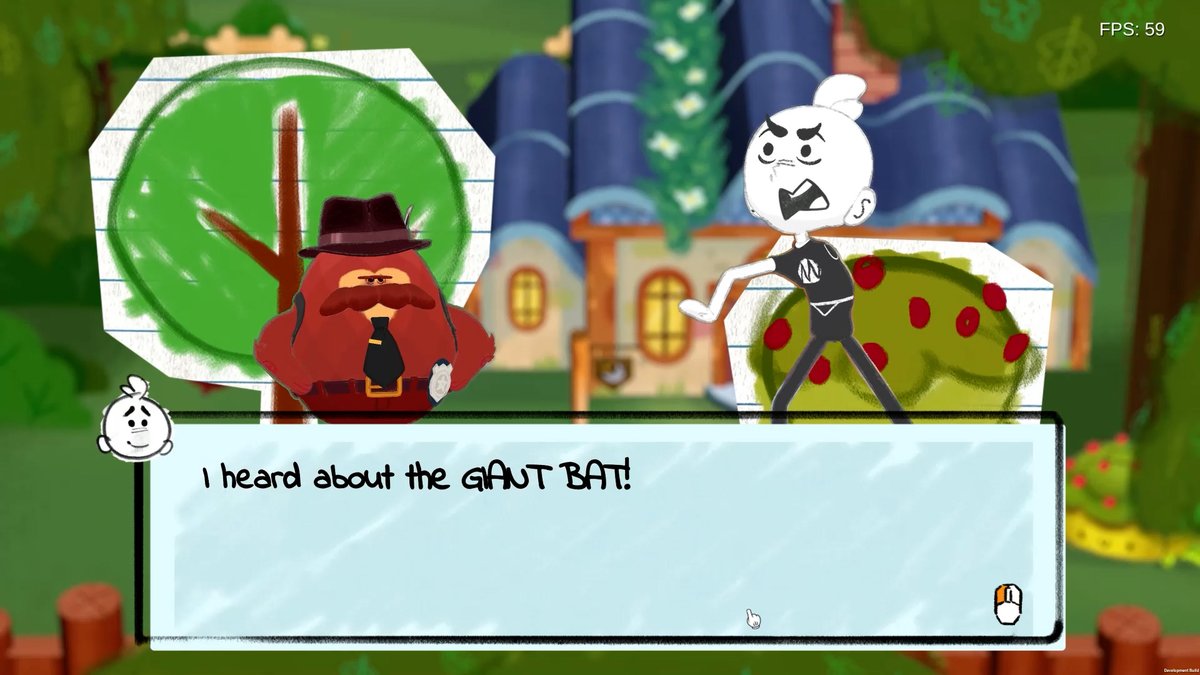 BlackfieldEnt's tweet photo. Detective Fuzz and Stick prepare for their first adventure. 🦇 👀
EARLY ACCESS 👉 https://t.co/BOqFNBivdn 
#InkInside #Videogame #PCGamer #Giantbat https://t.co/wzcIrvu8Go