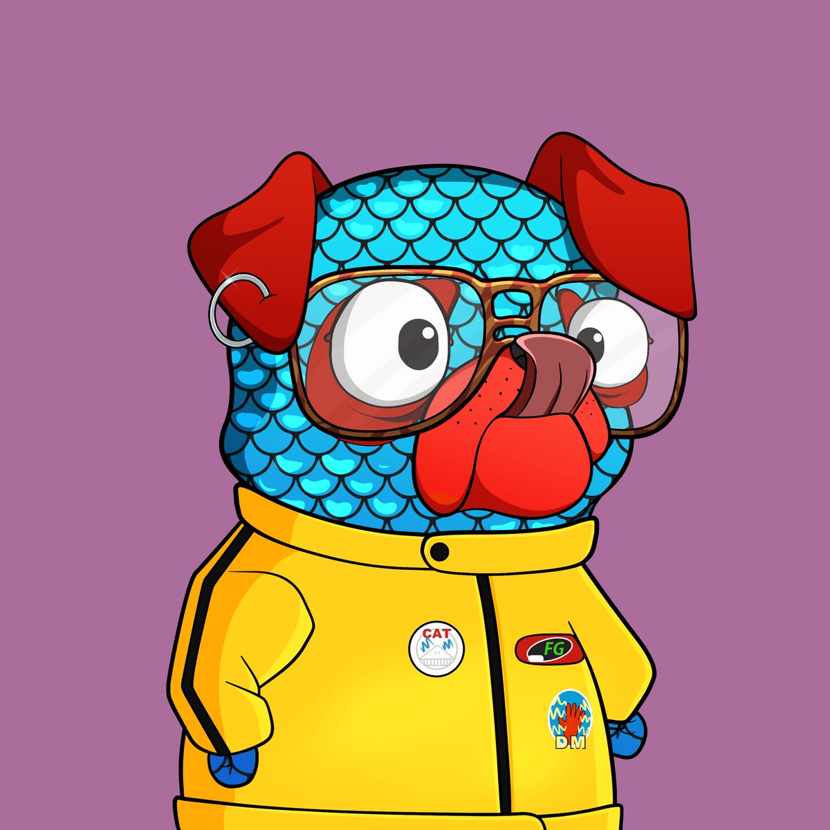 SwearBearrr's tweet photo. I just minted another @PeculiarPugs ! And I ❤️❤️❤️❤️ it ❣️❣️This one has Steve Urkel glass's and a Kill Bill outfit! And a 1/300 skin 🙊🫣 best begin of a weekend since a long long time 🎉🎊🎉🎊🎊🎊🎉 #PeculiarPugs #Pizzaz #NFT #puglovers https://t.co/Ch4m28mhHu