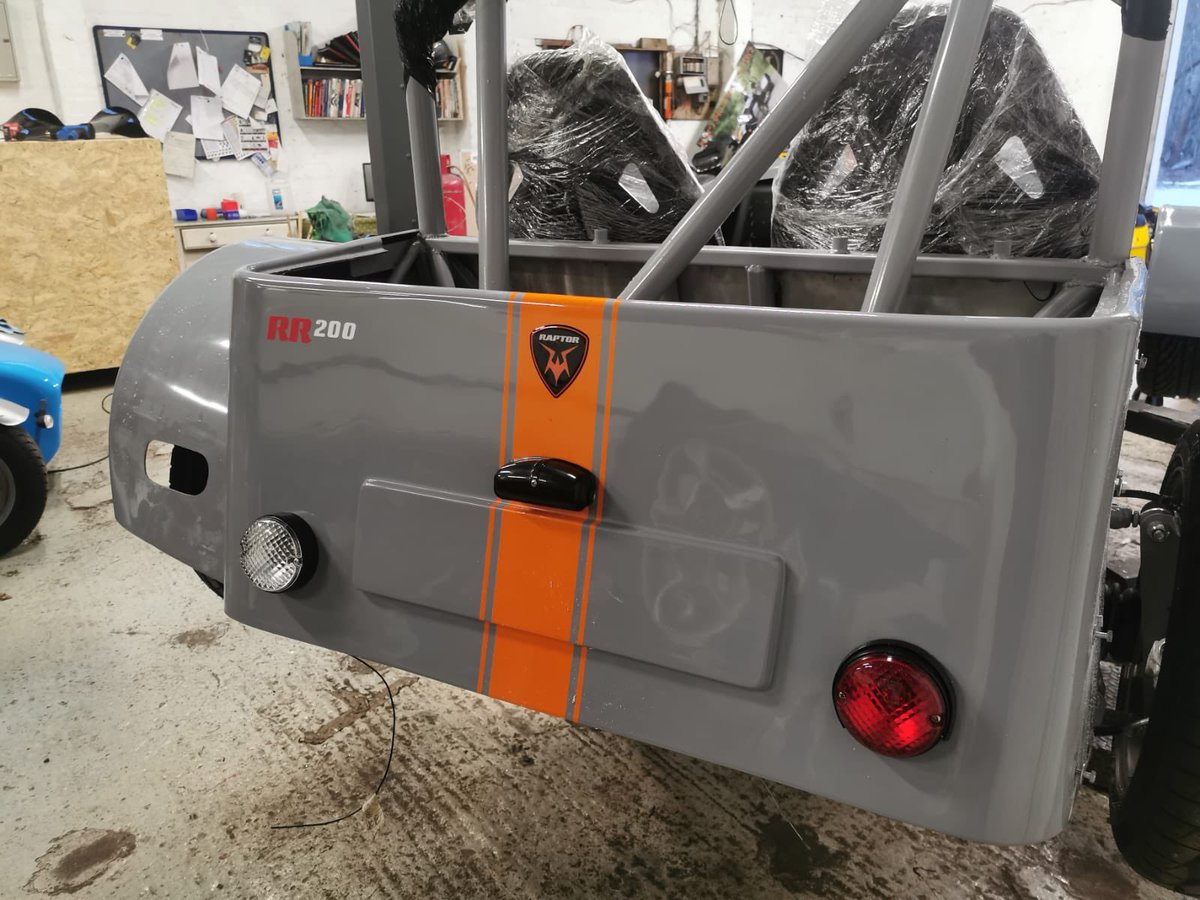 RaptorSportsCar's tweet photo. This is the first “Titanium” Raptor that we have built. It’s a Raptor RR200 powered by an in house tuned ST170 engine on throttle bodies,limited slip diff, 4 pot calipers & upgraded wheel pack. Just need to fit the Tracker & it’s ready for IVA!#raptorsportscars #st170 #tracker https://t.co/4uzBiKbqas