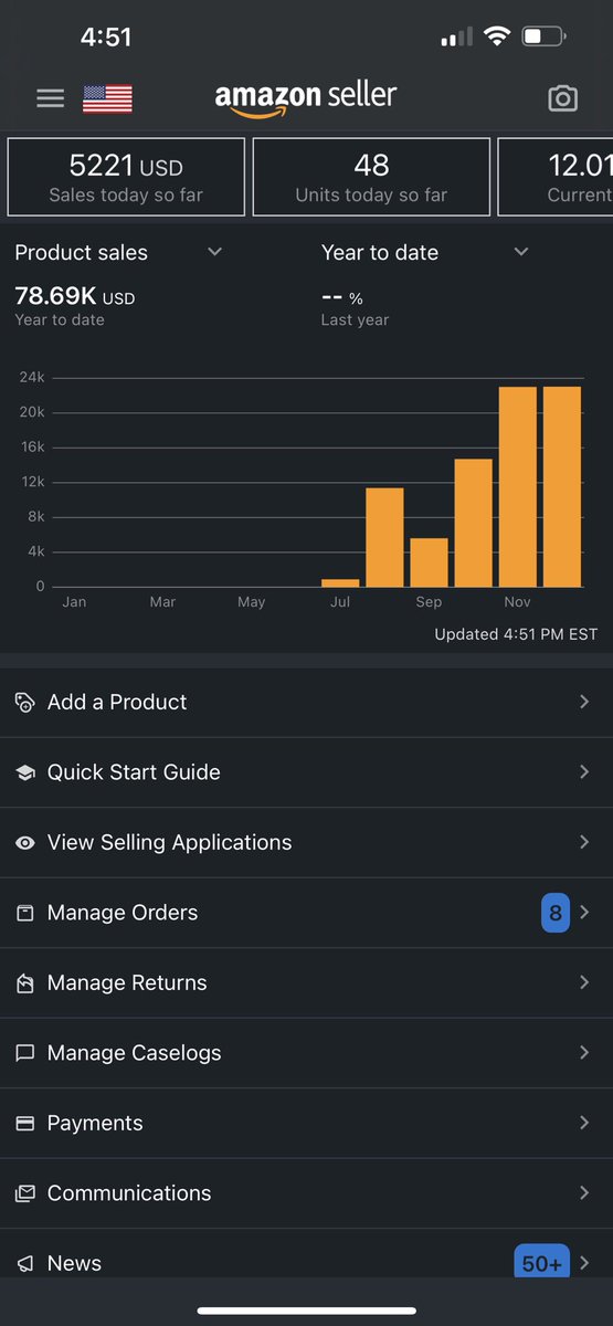 huge growth.. thinking abt PL.. @LeiningerSimon thanks for pushing me to get started