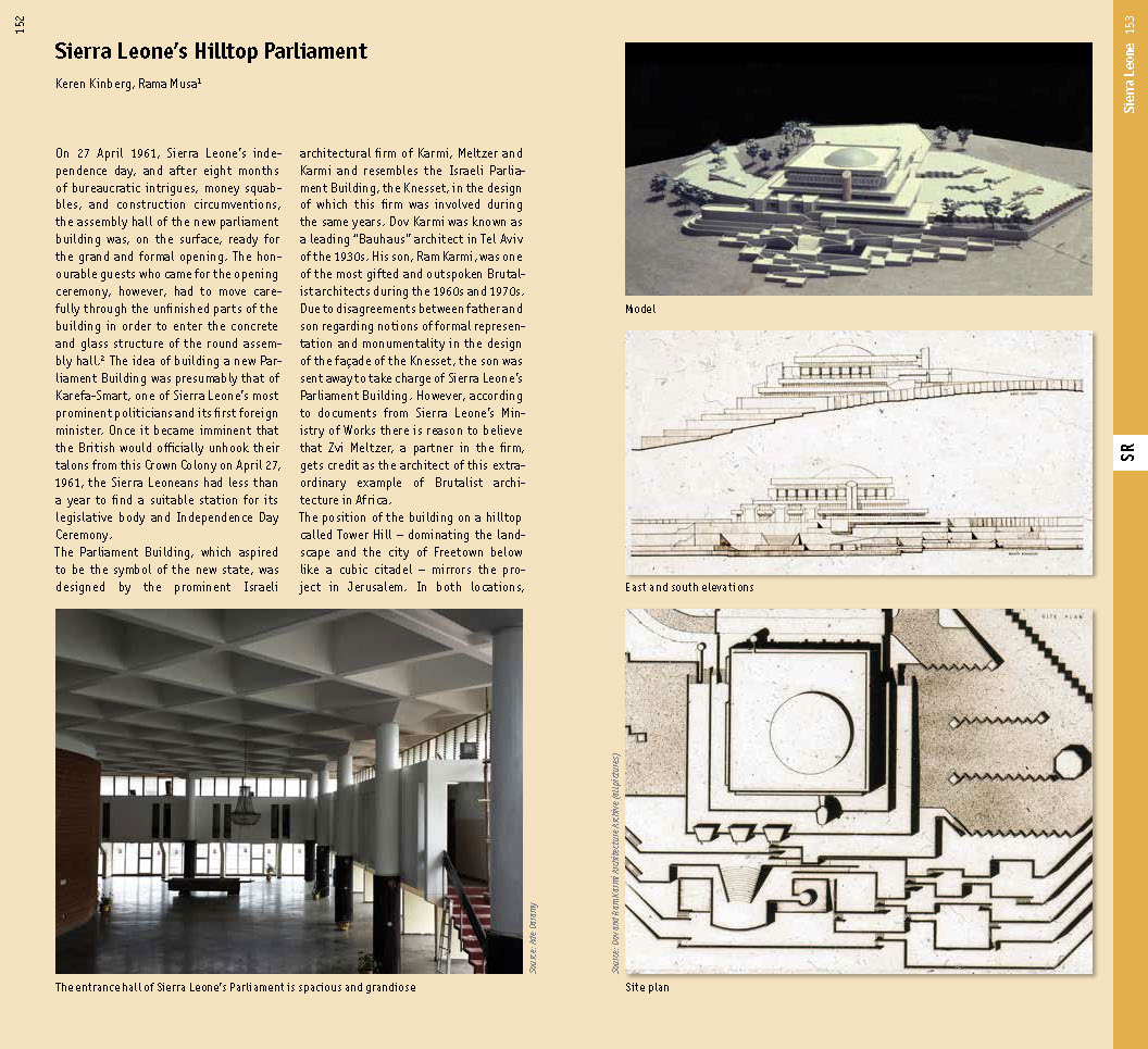 AdeD1955's tweet image. #SierraLeone Parliament building from DOM&apos;s #ArchitecturalGuide to #SubSaharan #Africa