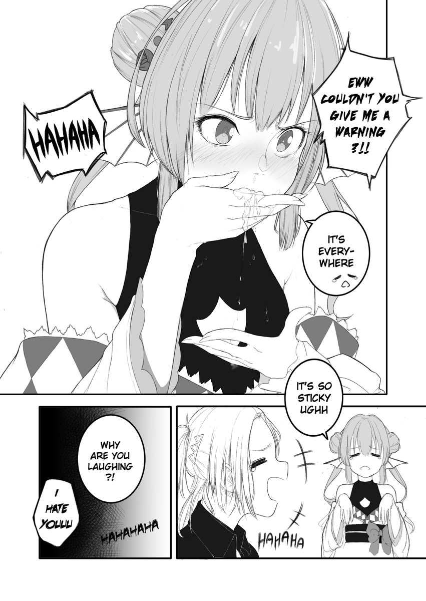 ssuummaa's tweet image. Luca being a menace to his senpai as usual.
#Finanart #drawluca